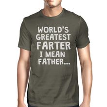 Load image into Gallery viewer, Farter Father Mens Cute Funny Special T Shirt for Fathers Day Gift