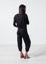 Load image into Gallery viewer, Boat Neck Top in Black