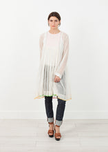 Load image into Gallery viewer, Pink Bib Dress in White