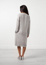 Load image into Gallery viewer, Long Sleeve Silk Dress