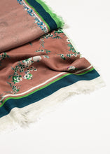Load image into Gallery viewer, Floral Cashmere Scarf