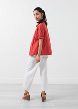 Load image into Gallery viewer, Short Sleeve Button Up