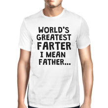 Load image into Gallery viewer, Farter Father Mens Cute Funny Special T Shirt for Fathers Day Gift