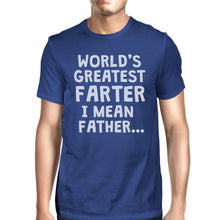 Load image into Gallery viewer, Farter Father Mens Cute Funny Special T Shirt for Fathers Day Gift