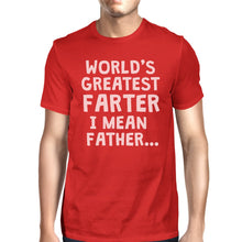 Load image into Gallery viewer, Farter Father Mens Cute Funny Special T Shirt for Fathers Day Gift