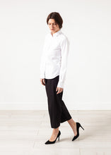 Load image into Gallery viewer, Wide Cropped Trouser in Black
