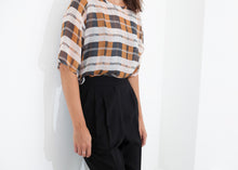 Load image into Gallery viewer, Contrast Cuff Pant in Black
