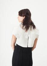 Load image into Gallery viewer, Layered Contrast Dress in Cream/Black
