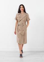 Load image into Gallery viewer, Rolled Sleeve Trenchcoat
