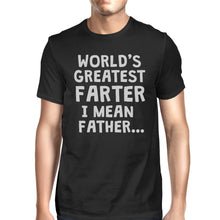 Load image into Gallery viewer, Farter Father Mens Cute Funny Special T Shirt for Fathers Day Gift
