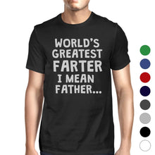 Load image into Gallery viewer, Farter Father Mens Cute Funny Special T Shirt for Fathers Day Gift
