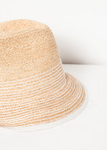 Load image into Gallery viewer, Washboard Hat in Straw/White
